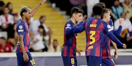 حفلة
      أهداف:
      برشلونة
      الإسباني
      يفوز
      على
      أولمبياكوس
      اليوناني
      (1/6)
      في
      دوري
      أبطال
      أوروبا