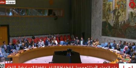 اليوم..
      مجلس
      الأمن
      يناقش
      التطورات
      فى
      القضية
      الفلسطينية