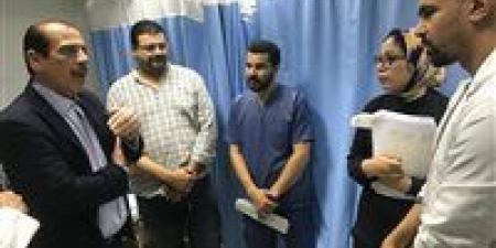 نائب
      وزير
      الصحة
      يتفقد
      مستشفى
      العامرية
      العام
      بمحافظة
      الإسكندرية..
      ويطمئن
      على
      انتظام
      العمل
      وتوافر
      الأدوية
      والمستلزمات
      الطبية