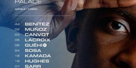 التشكيل
      الرسمي
      لمباراة
      ليفربول
      وكريستال
      بالاس
      في
      كأس
      رابطة
      المحترفين
      الإنجليزية..
      موقف
      محمد
      صلاح