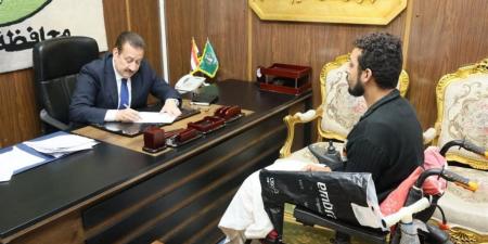 شاب
      مريض
      يوجه
      رسالة
      شكر
      لمحافظ
      المنوفية
      لعلاجه
      الفوري
      بمستشفى
      الجراحات
      المتخصصة