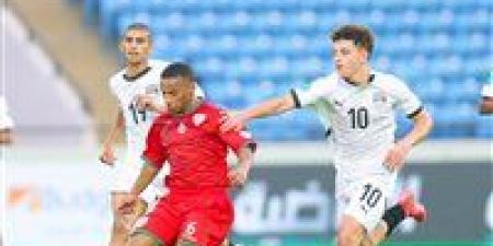 حمزة عبد الكريم يقود تشكيل منتخب مصر تحت 17 عاماً أمام هايتى فى بطولة كأس العالم