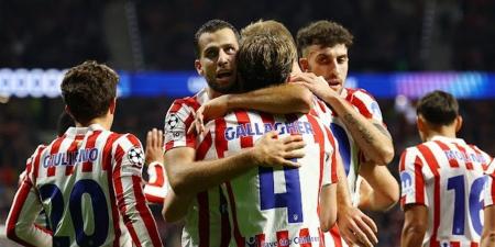 أتلتيكو مدريد يتغلب على سانت جيلوز بثلاثية فى دورى الأبطال