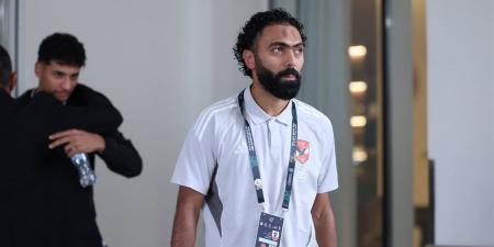 حسين الشحات: جئت إلى الإمارات لدعم الأهلي.. والنهائي هدفنا