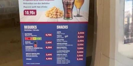برشلونة يعلن قائمة أسعار المشروبات والوجبات في أكشاك سبوتيفاي كامب نو