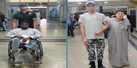 «الجوازات والهجرة» تواصل دعم الحالات الإنسانية وكبار السن| صور