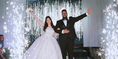 زواج المطربة آية عبد الله من المخرج محمد العروسي.. صور