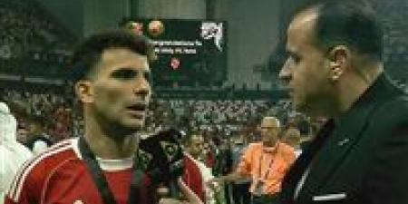 أحمد سيد زيزو: السوبر المصري دافع قوي للأهلي في البطولات القادمة.. والفوز أمام الزمالك له طعم خاص
