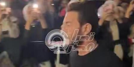 أحمد زاهر وجومانا مراد يدعمون محمد رمضان في عزاء والده| صور