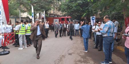 إقبال كثيف على التصويت في انتخابات مجلس النواب بمدرسة الشهيد هشام شتا