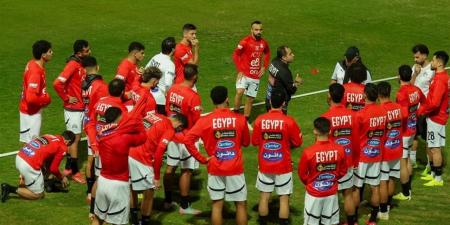 منتخب مصر الثاني يواصل تدريباته قبل وديتي الجزائر