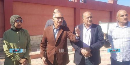 رئيس مياه كفر الشيخ يتفقد محطة الشباسية ويشدد على معايير الجودة الفنية