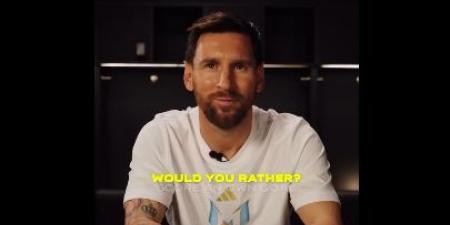 ليونيل ميسي: مناخ برشلونة أفضل من ميامي للعب كرة القدم.. وأتمنى الفوز بكأس العالم من جديد