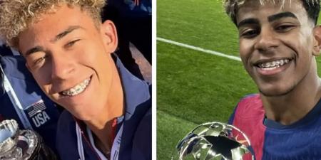 ليس في الشكل فقط بل في المضمون..صبي أمريكي يعيد استنساخ مسيرة لامين يامال في ملاعب التنس