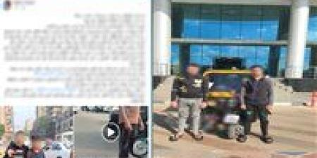 كان ماشي عكس.. ضبط سائق توك توك اصطدم بسيارة في الجيزة وأحدث بها تلفيات