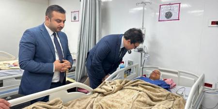 وزير الثقافة يزور طلاب أسوان المصابين في حادث طريق إسنا