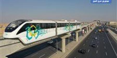 أول وسيلة نقل ذاتية القيادة في مصر..تشغيل مونوريل العاصمة الجديدة 2025