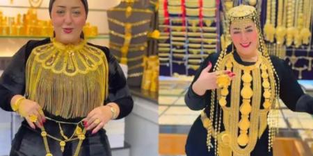 اشتهرت بتصاميمها المبتكرة.. فيديو أميرة الذهب يضعها تحت الأضواء من جديد