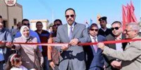 محافظ سوهاج يفتتح مشروع إنشاء وتشغيل شوادر المراغة الجديدة على مساحة 2520 متر مربعا