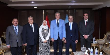 البنك الزراعي المصري يبحث تعزيز التعاون مع محافظة الغربية لدعم التنمية الزراعية والريفية