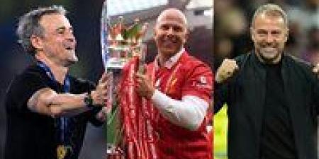 معركة العمالقة… المدربون المرشحون لجائزة الأفضل في جلوب سوكر 2025