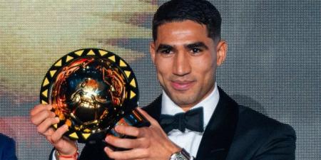 أشرف حكيمي حديث العالم بعد التتويج بجائزة أفضل لاعب في إفريقيا 2025