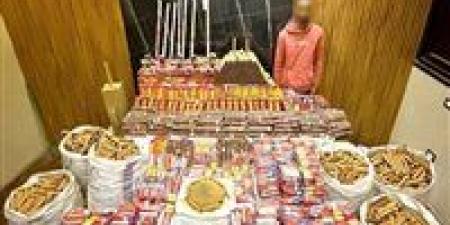 القبض على شخص يدير ورشة لتصنيع الالعاب النارية بالقليوبية