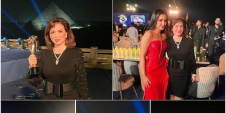 إلهام شاهين تحتفي بتتويجها أفضل ممثلة في "The Best 2025"