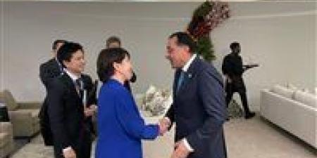رئيس الوزراء يلتقي رئيسة وزراء اليابان على هامش قمة مجموعة العشرين
