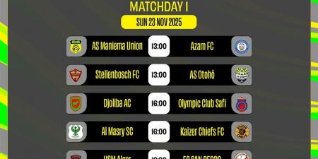 اتحاد العاصمة يواجه سان بيدرو.. والوداد يلتقي نيروبي يونايتد في الكونفيدرالية