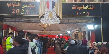 توافد مكثف للتصويت بلجنة محمد فريد بحي عابدين