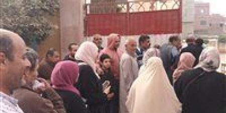 توافد الناخبين على لجان دائرة كفر شكر بالقليوبية فى انتخابات مجلس النواب