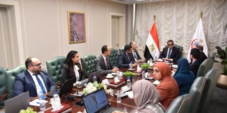 وزير الصحة يبحث مع «E-Health» و«Link Development» إطلاق المنصة الموحدة للمبادرات الرئاسية الصحية
