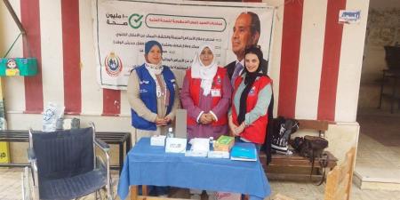 فرق الصحة بالإسماعيلية تقدم خدمات شاملة أمام لجان انتخابات مجلس النواب