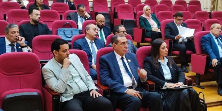 صور.. اقتصادية الشيوخ تناقش قانون حماية المنافسه ومنع الممارسات الاحتكارية