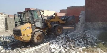 إزالة 31 حالة تعدٍ على الأراضي الزراعية والانتهاء من تطهير 16 مسقى و10 مصارف