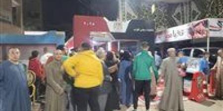 استمرار توافد الناخبين على لجان الاقتراع ببنها للإدلاء بأصواتهم في انتخابات مجلس النواب 2025