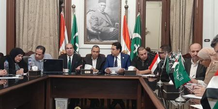 الدكتور ياسر الهضيبي: غرفة عمليات الحزب في حالة إنعقاد مستمر على مدار الساعة لمتابعة سير العملية الانتخابية