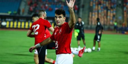 زيزو يعود للتدريبات ويستعد للسفر مع الأهلي لملاقاة الجيش الملكي بدوري الأبطال