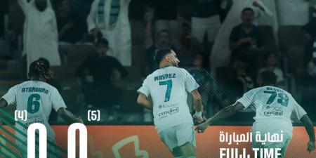 أهلي جدة يعبر القادسية بركلات الترجيح بعد مباراة مثيرة بكأس خادم الحرمين