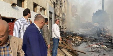 وزير الثقافة يؤكد السيطرة على حريق موقع تصوير مفتوح باستوديو مصر