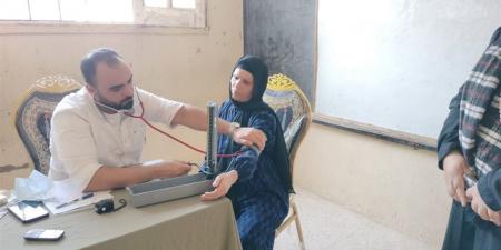 قوافل طبية شاملة بمركزى حوش عيسى وأبو المطامير تقدم خدماتها 1200 مواطن