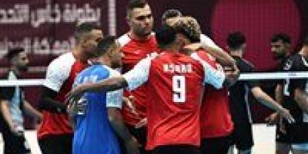 منتخب الطائرة يواجه تونس في كأس التحدي العربي بالأردن.. اليوم