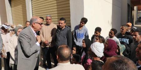 تمهيداً لتسليم 9 عمارات.. محافظ المنيا يتفقد المرحلة الأولى من عمارات بديل الإيواء بالسلخانة