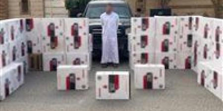 ضبط عاطل بحوزته 46.5 ألف عبوة سجائر مهربة في مطروح