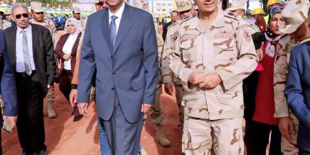 محافظ سوهاج وقائد قوات الدفاع الشعبي والعسكري يشهدان فعاليات تدريب "صقر 159"