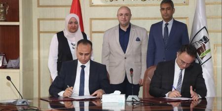 محافظ بني سويف يشهد توقيع بروتوكول تعاون بين مديرية الصحة في مجال تعزيز التُبرع بالدم