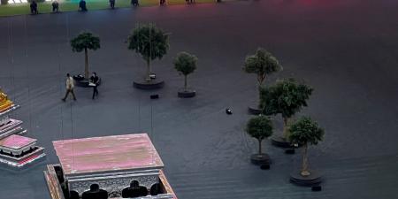 البوابة نيوز ترصد بالصور استعدادات حفل افتتاح كأس العرب في قطر