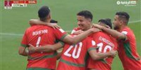 منتخب المغرب يتقدم 3-0 على جزر القمر في الشوط الأول بكأس العرب
