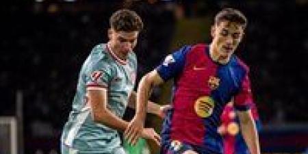 التشكيل الرسمي لمباراة برشلونة وأتلتيكو مدريد في الدوري الإسباني